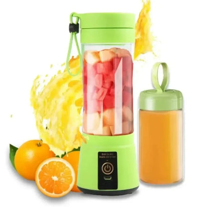 Home Portable Carrying Electric Juice Extractor Cup Usb Charging Automatic Mini Juice Extractor Cup 6 Leaf Blade Head