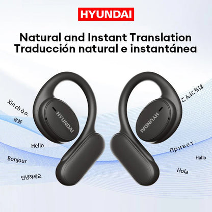 Choice  Openair5 AI Bluetooth Translation Earphones Hanging Ear Type AI Intelligent 100+ Languages Meeting Earphone Gift